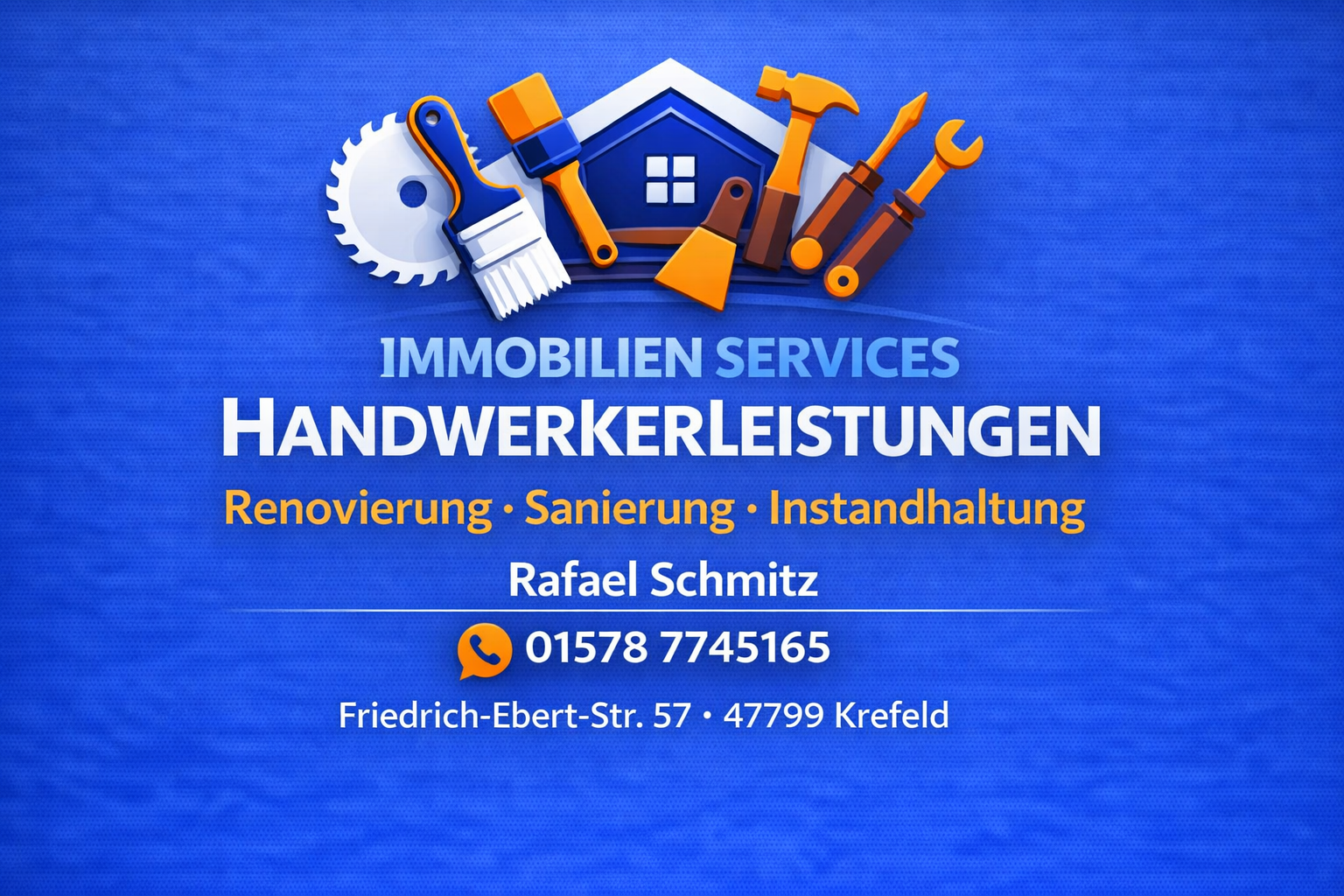 Immobilien- und Handwerkerleistungen von Rafael Schmitz LOGO